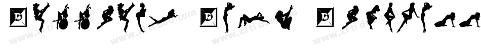 Darrians Sexy Silouettes字体转换